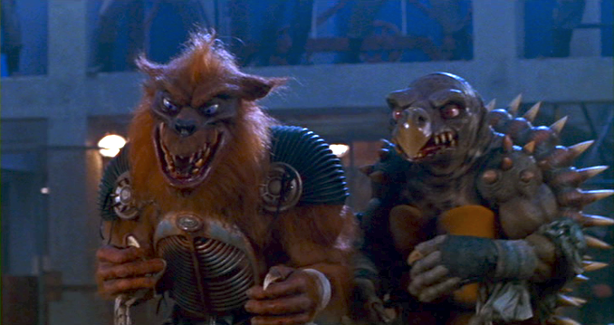 Tokka and Rahzar from Teenage Mutant Ninja Turtles II: The Secret of the Ooze